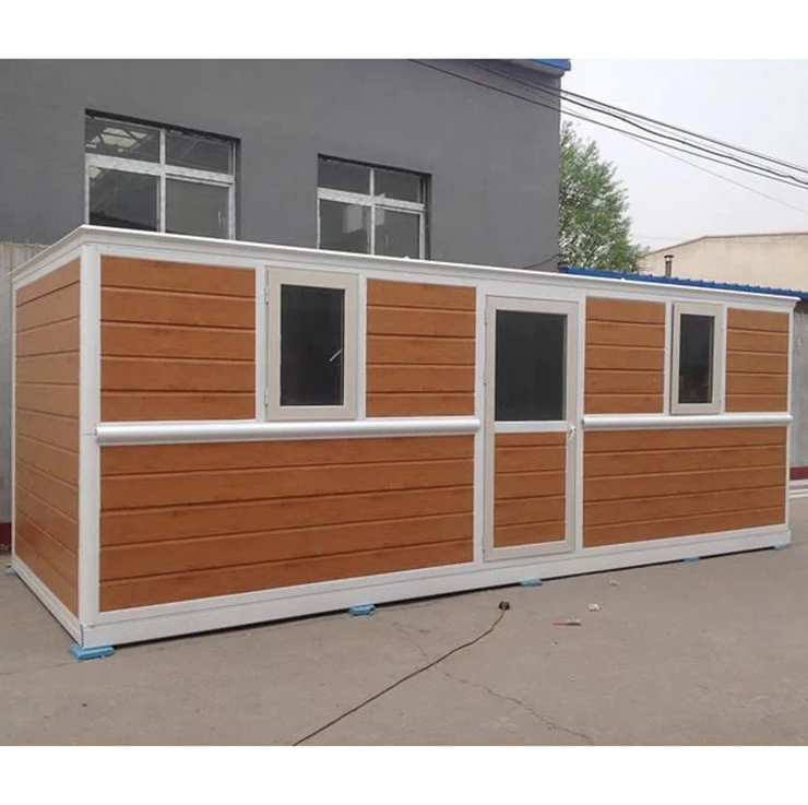factory prefab mobile foldable tiny homes on trailer wheels portable folding prefabricated container house with kitchen