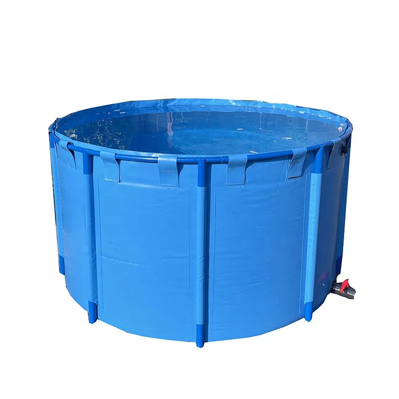 Pvc round fish breeding tanks pools equipment trade farming plastic koi fish pond tank
