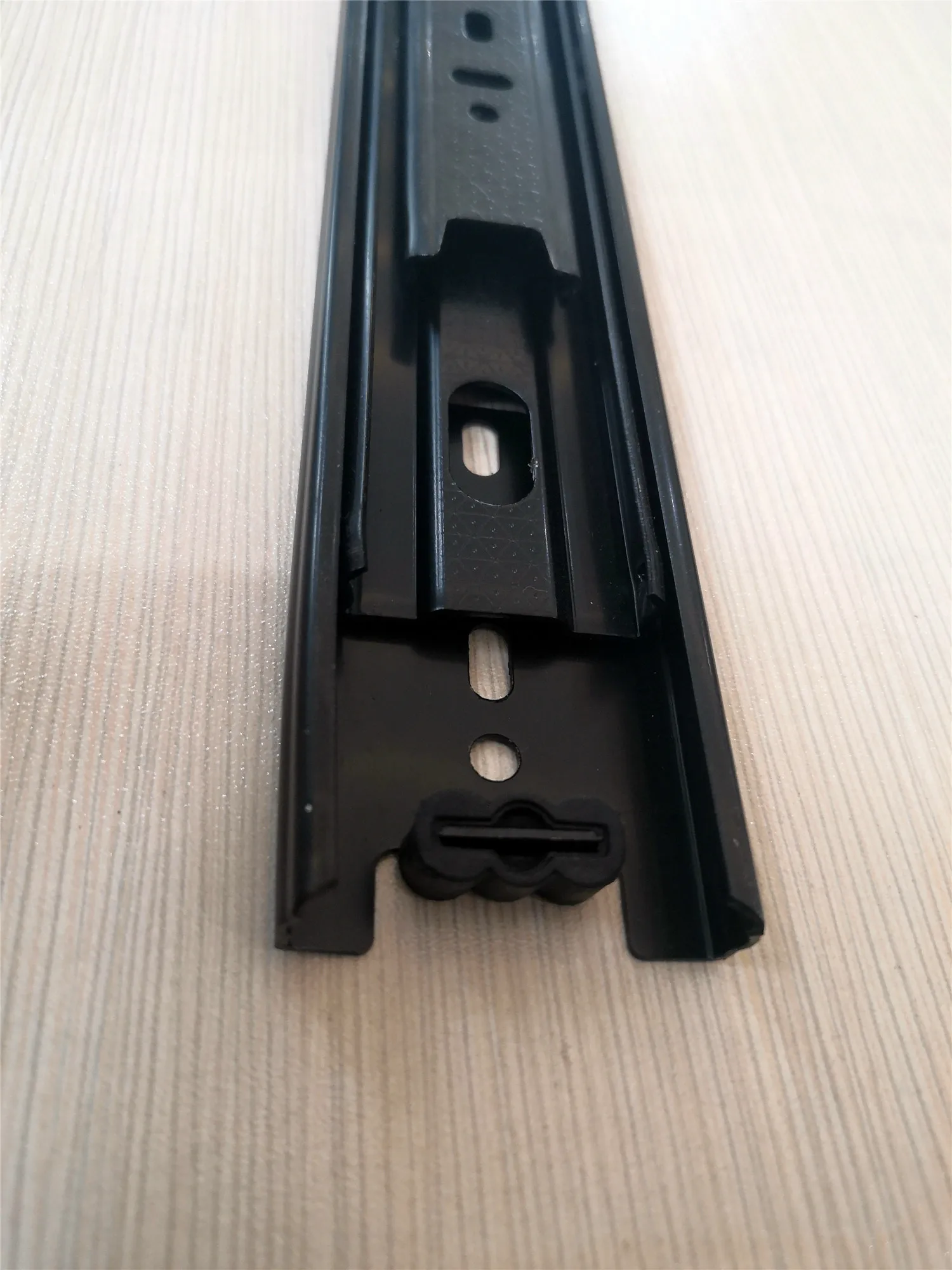 Home decoration furniture hardware fitting drawer slide 3 fold full extension ball bearing building construction material