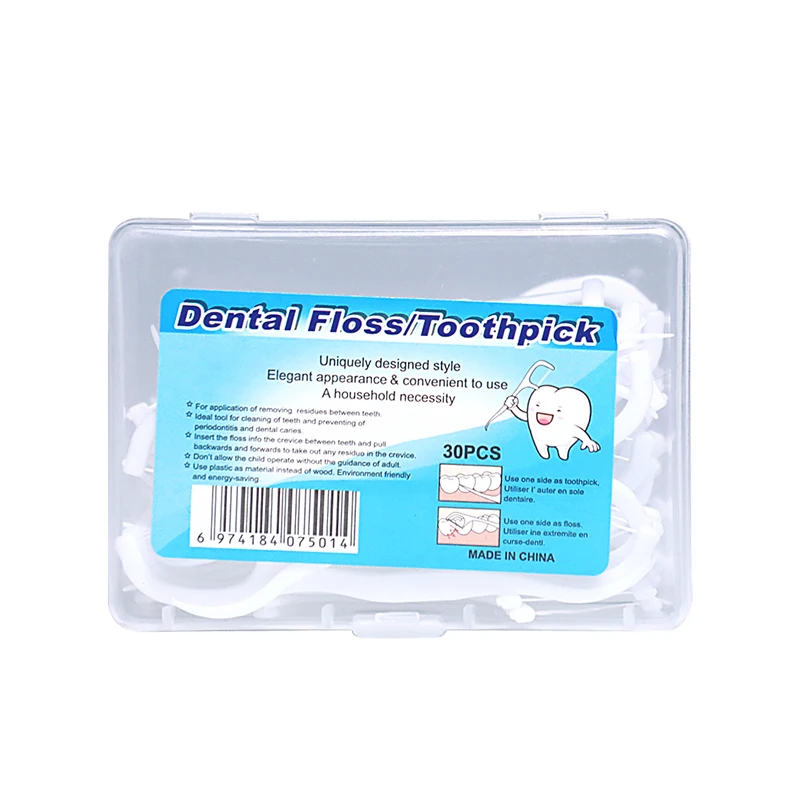 China Supplier Manufacturer Hot Products Toothpicks In Mini Box Portable Dental Floss Sticks