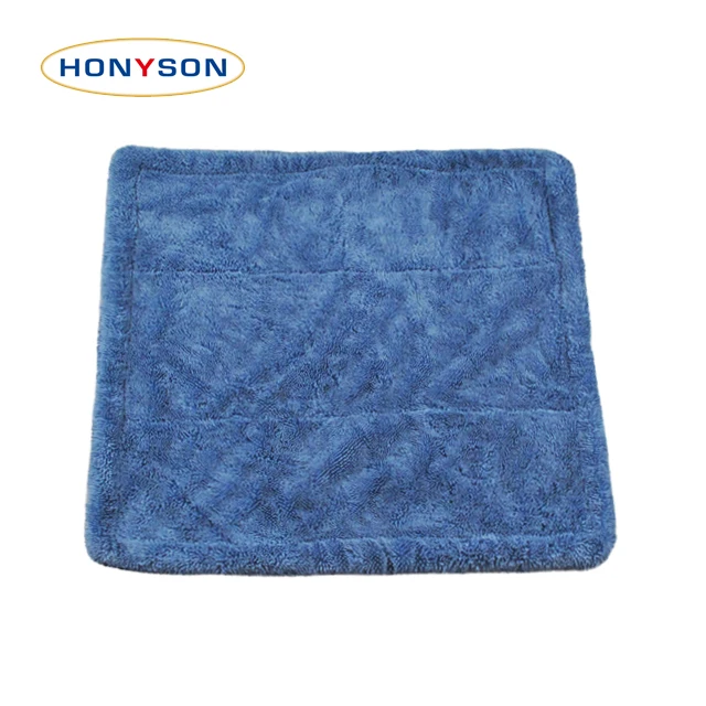 Twisting Braid Cloth 40*40 Car Wash Towel Microfiber Cleaning Not Easy To Fall Off Towel Thickened Absorbent Car Cleaning Towel