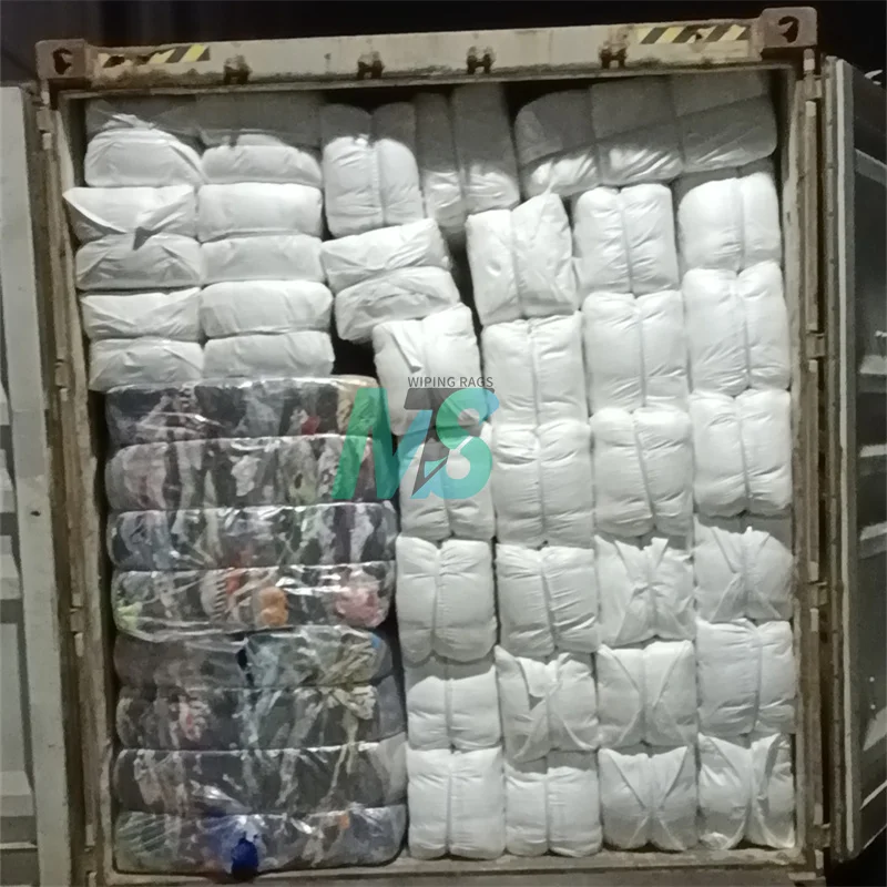 Multipurpose Textile Waste Comercializadora De Trapo Industrial Cotton Waste Knit Rags Cut Reclaimed Rags