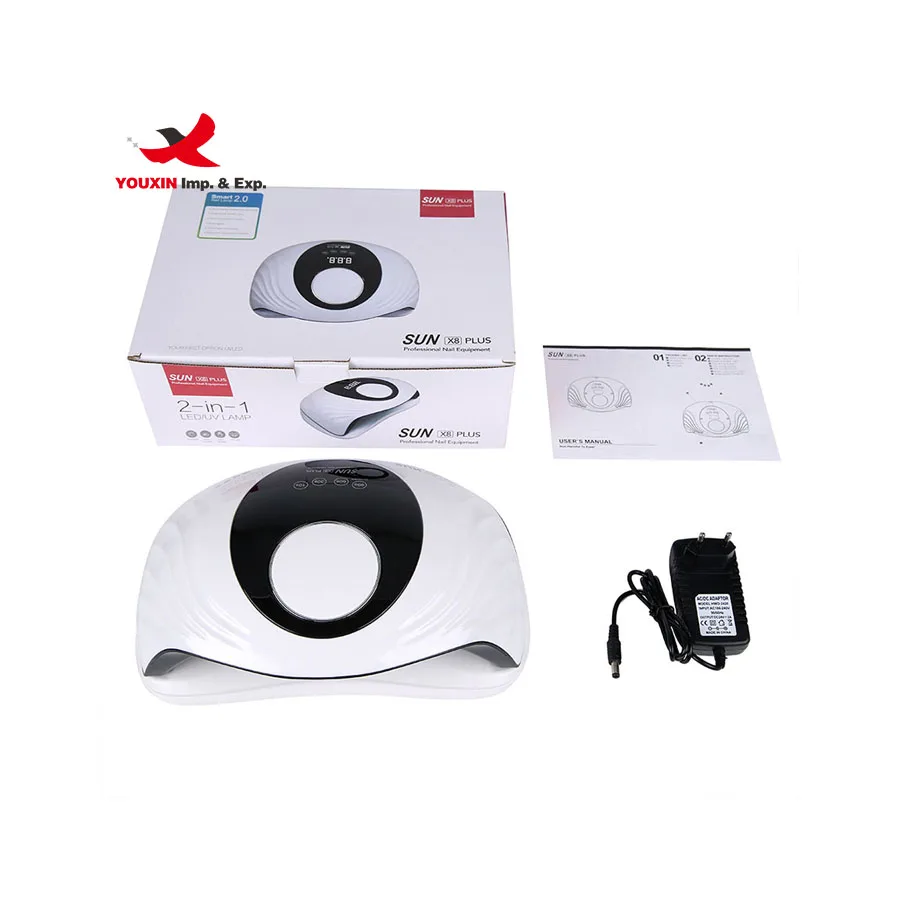 Most Popular High Power UV Lamp Smart Sensor 120W Quick Drying UV Led Nail Lamp