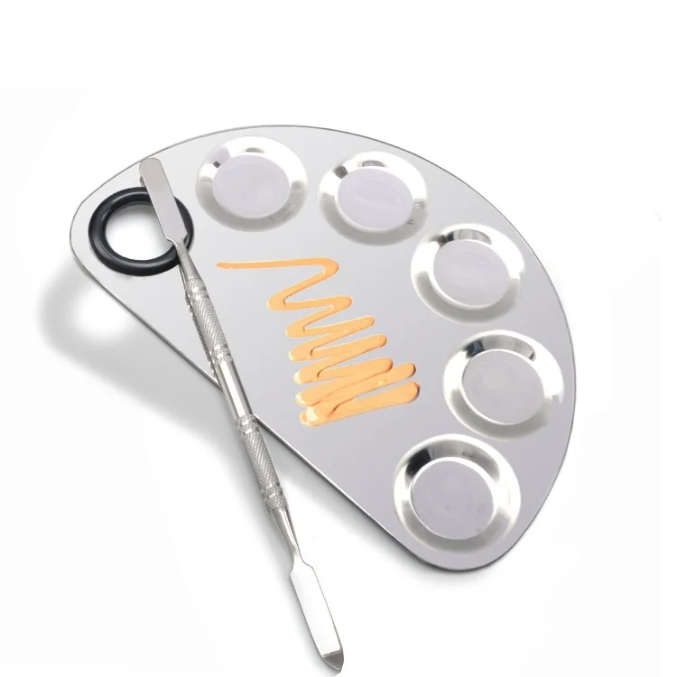 Customized logo private label large size square nail color palette