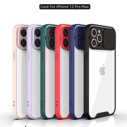 Honatop Clear Sliding Window with full camera protection phone Case For Infinix  S16/ HD Smart 2021/Zero-8-X687