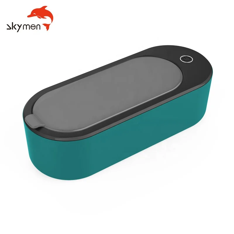 Skymen JP-912 portable mini home plastic ultrasonic cleaner jewelry dental ultrasonic eyeglass cleaner
