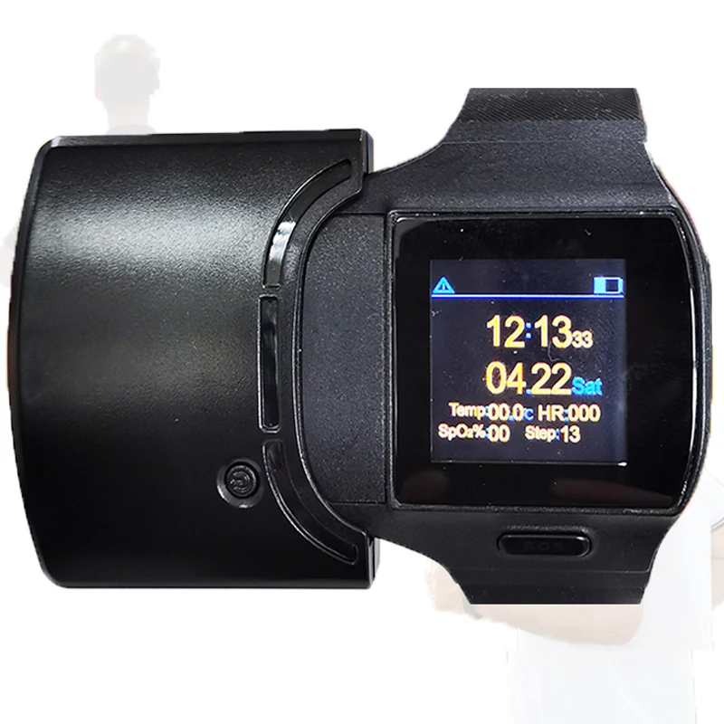 MT80BLE Elder gps medical trackerl watch with body temperature heart rate and blood oxygen function support prevent disassembly