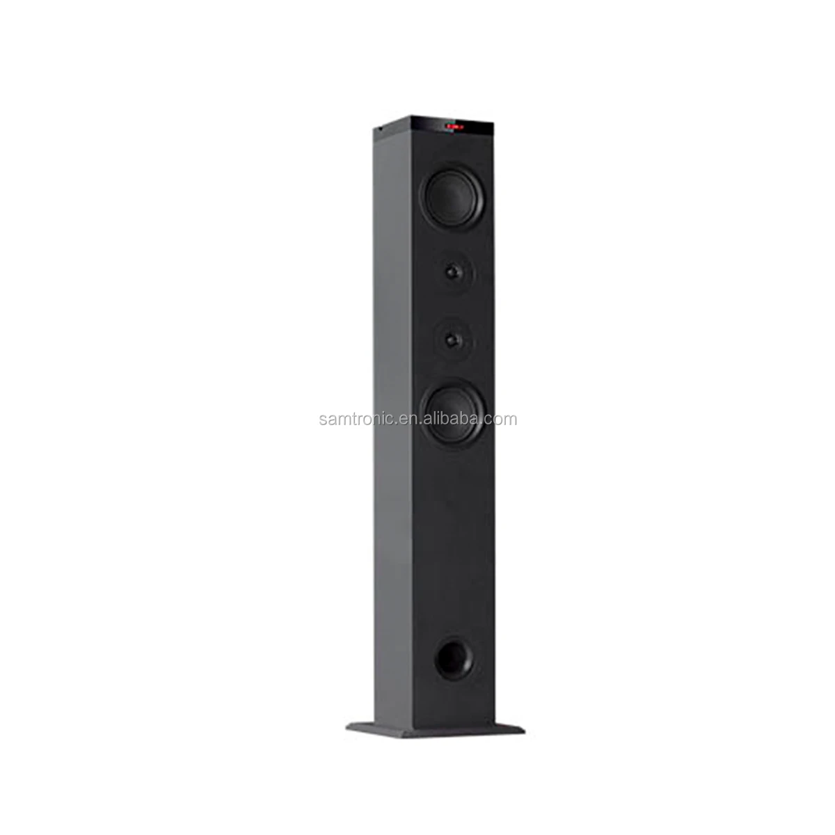 Samtronic 2.0CH BT Деревянная Башня Колонка напольная колонка с держателем для телефона и телефоном 5v usb зарядное устройство беспроводной домашний