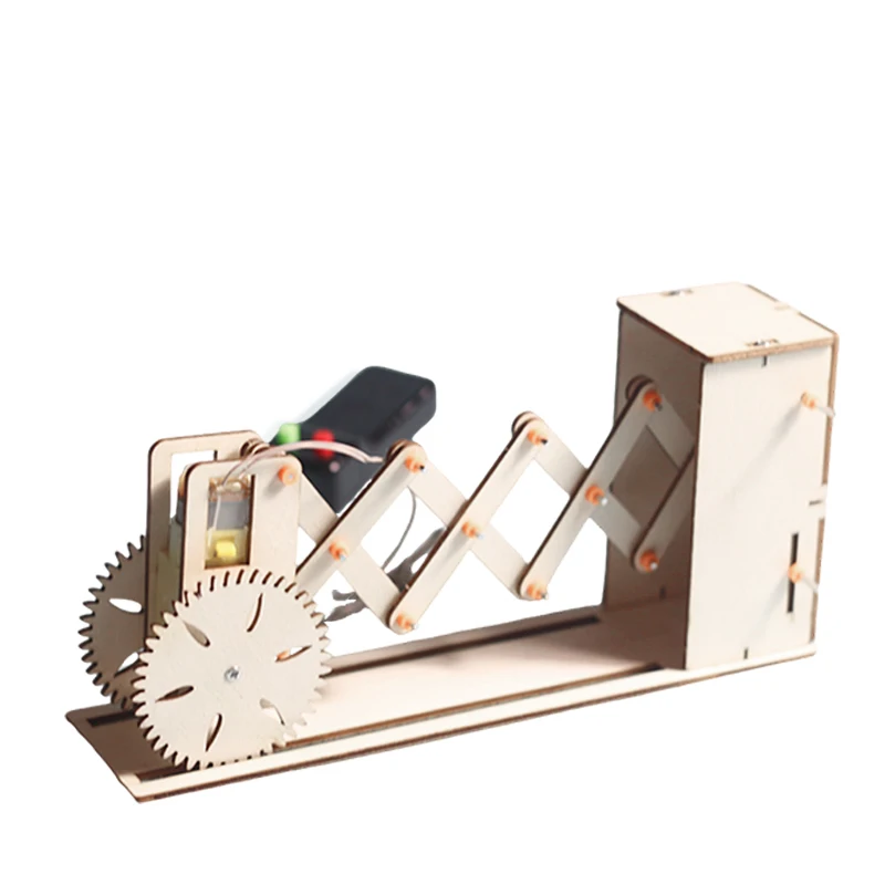 DIY Electric Telescopic Door DIY Science Experiment Kit & Education Model Toy For Children Gift Toy Project