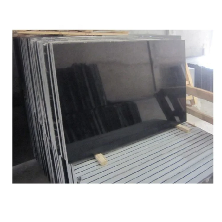 
Top polished 600x1200mm shanxi black granite slabs pure black granite 