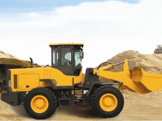 Высокопроизводительное землеройное оборудование L960HHST 8-тонный мини-колесный погрузчик 5 CBM Ковшовый фронтальный