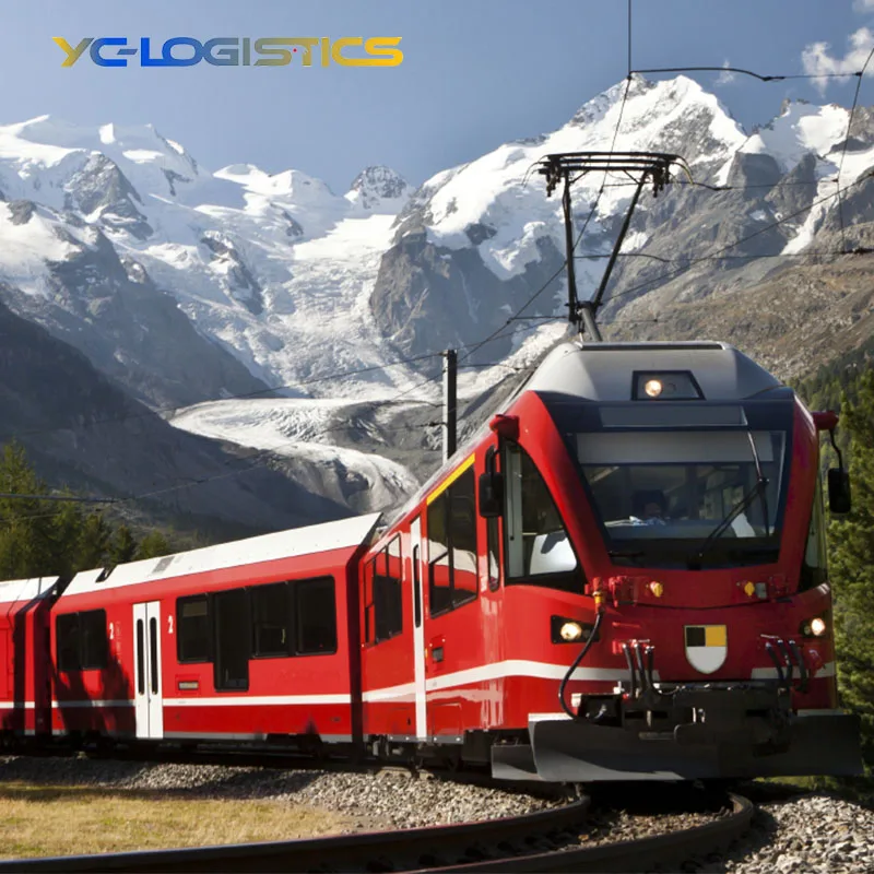 railway freight DDP shipping service from China to Germany Spain rail transport fast shipping