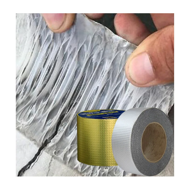 High Polymer Flexible Flashings Coloured Tpo Membranes Self-Adhesive Bitumen Roofing Sealant Butyl Tape