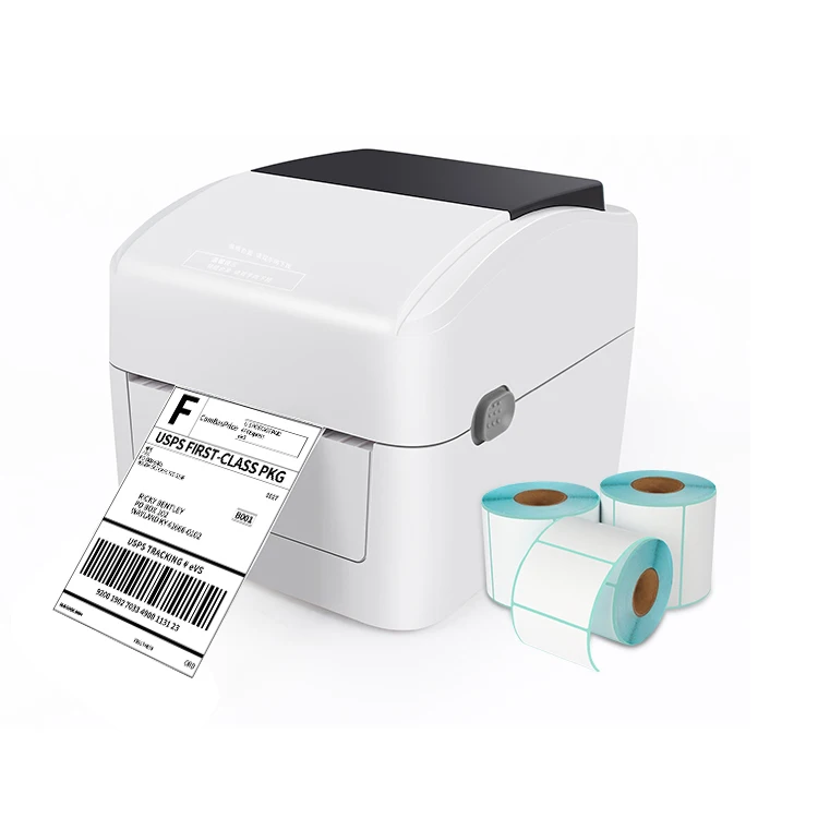 Xprinter Xp-420B 4 дюйма термопечати 203 точек/дюйм Usb этикеток Принтер для