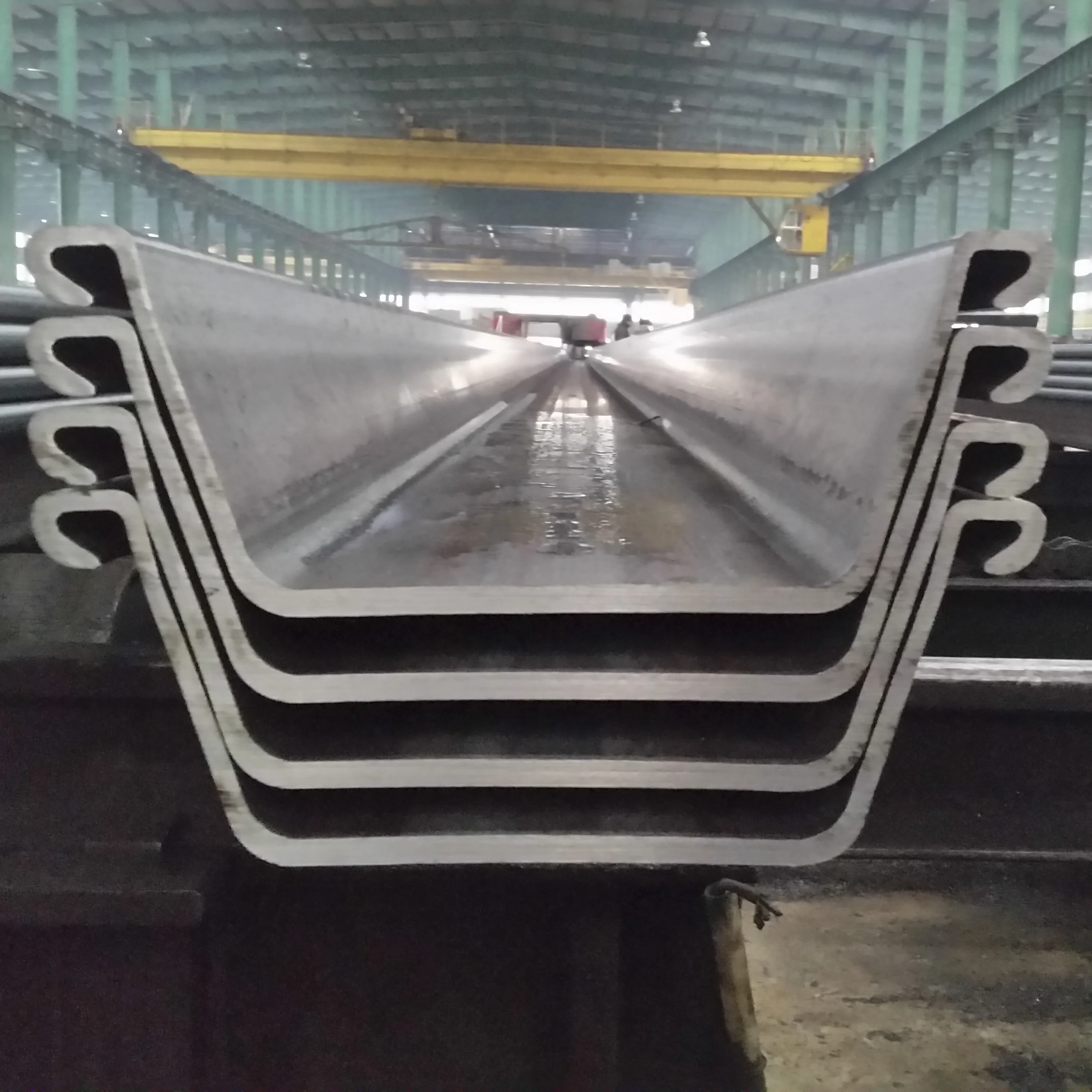 Chinese sheet pile coated steel gPU-resistant GPZ DIN origin shape custom size