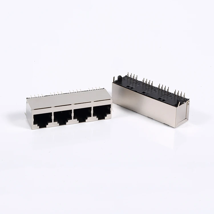 Rj45 разъем 1*4 Разъем Женский Водонепроницаемый ethernet