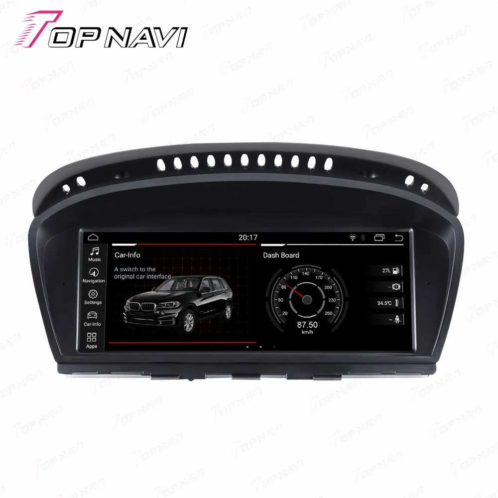 Мультимедийный плеер Автомобильный android Аудио Видео для BMW 5 Serie E60 2005 2006 2007 2008 4 + 64 ГБ GPS беспроводной полный совместимый экран
