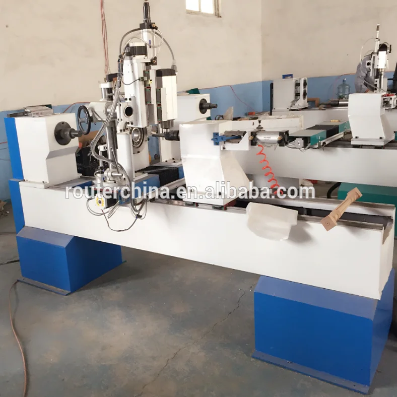 Токарный станок с двумя лезвиями, одноосевой токарный станок с ЧПУ TJ1530, токарный станок с ЧПУ для копирования древесины с шпинделем