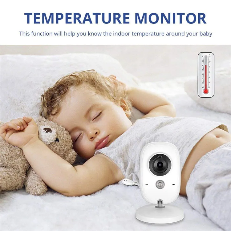 
Baby Monitor VB603 Two-way Audio with Lullabies Video Camera BS-VB603 