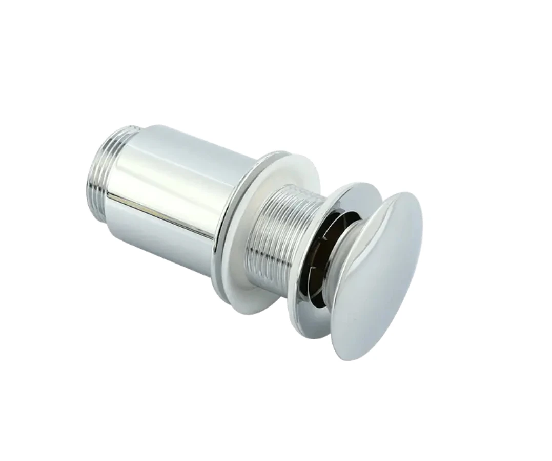 High Quality Brass Ceramic Basin Drainer With Overflow Pop up Waste Sink Drains