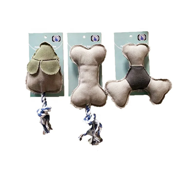 Холщовая веревка для жевания, Интерактивная игрушка для домашних животных