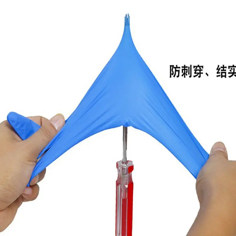 
Disposable rubber vinyl White PVC gloves Multifunction Color nitrile powder free gloves 