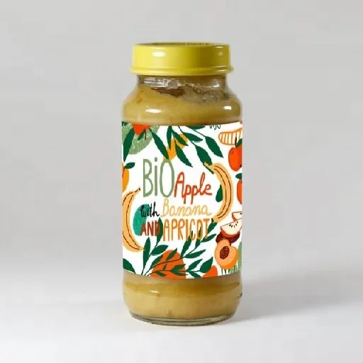 Organic Apple with Banana and