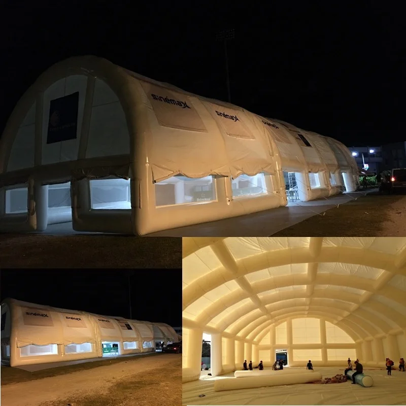 Portable Giant inflatable tennis court cover, inflatable basketball filed, inflatable dome tent for beer festival event