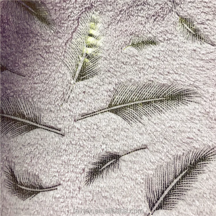 
Hot Sales Wholesale Luxury Soft Glue Printed Flannel Blanket Fabric 