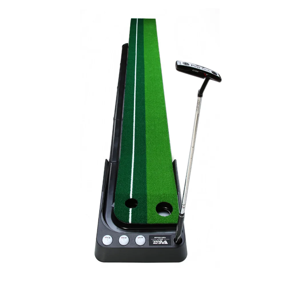  4 Types Ryder Cup Ball Indoor Golf Training Aids Rubber Bottom Putter simulator Putting