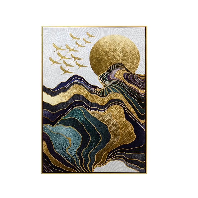 Handmade Wall Decor Artwork Modern Oil Painting Abstract Wall Art On Canvas