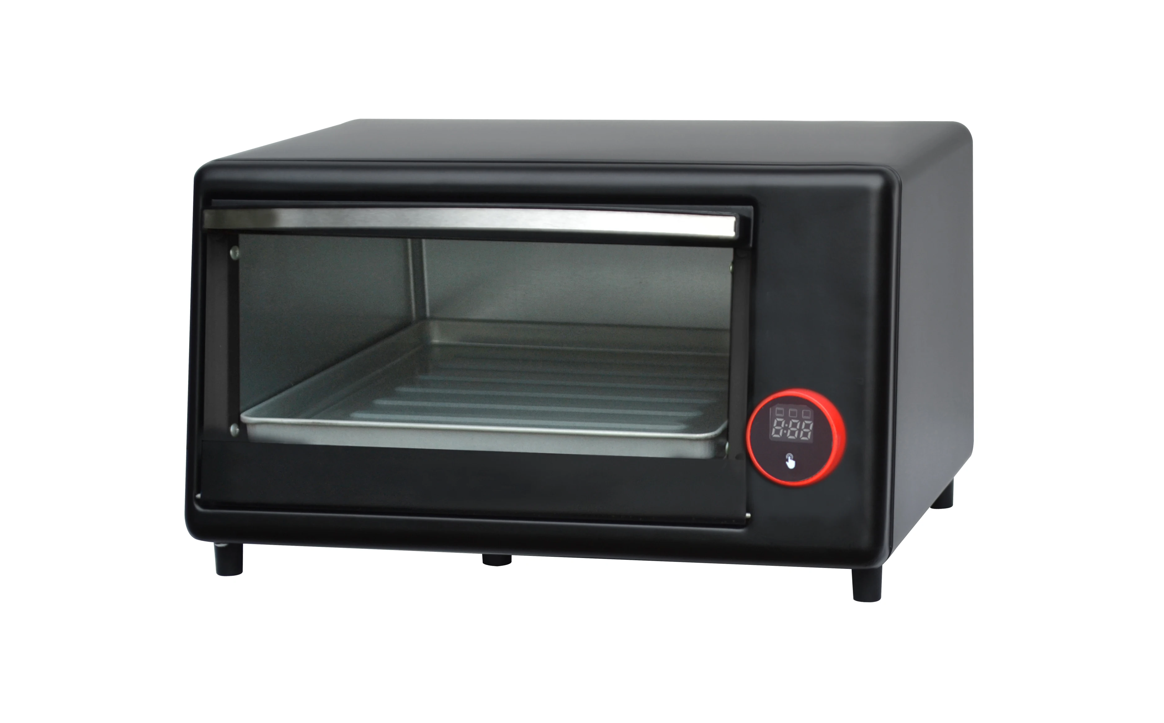 Timer Control mini portable Glass 23L Stainless Steel pizza baking oven toasters for cooking