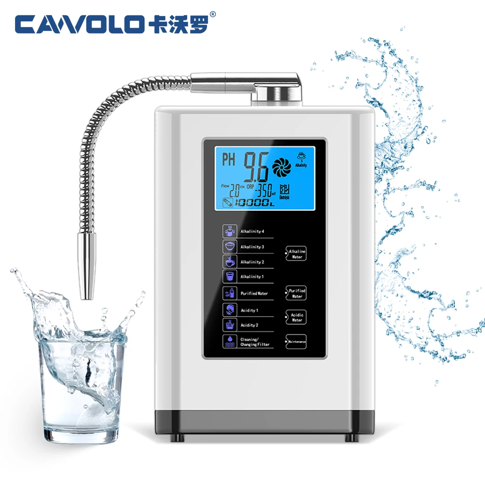 Cawolo AL-708A alkaline water ionizer kangen water machine japan 5/7 plate Alkaline water machine