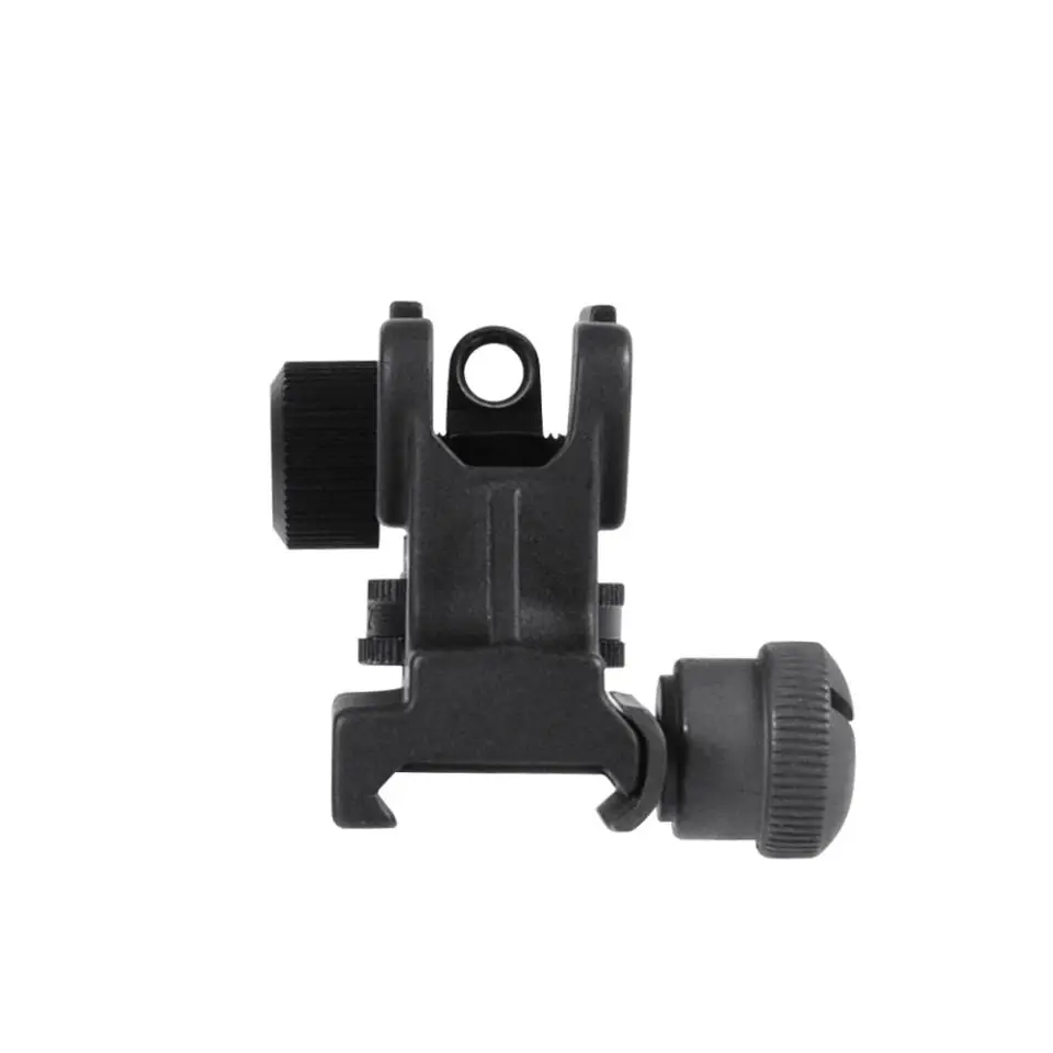 Tactical A2 Type Front M4 Rear Post Fixed Match-Grade Adjust ar15 rear sight Rapid Backup Rifle Iron Sight for Hunting Airsoft