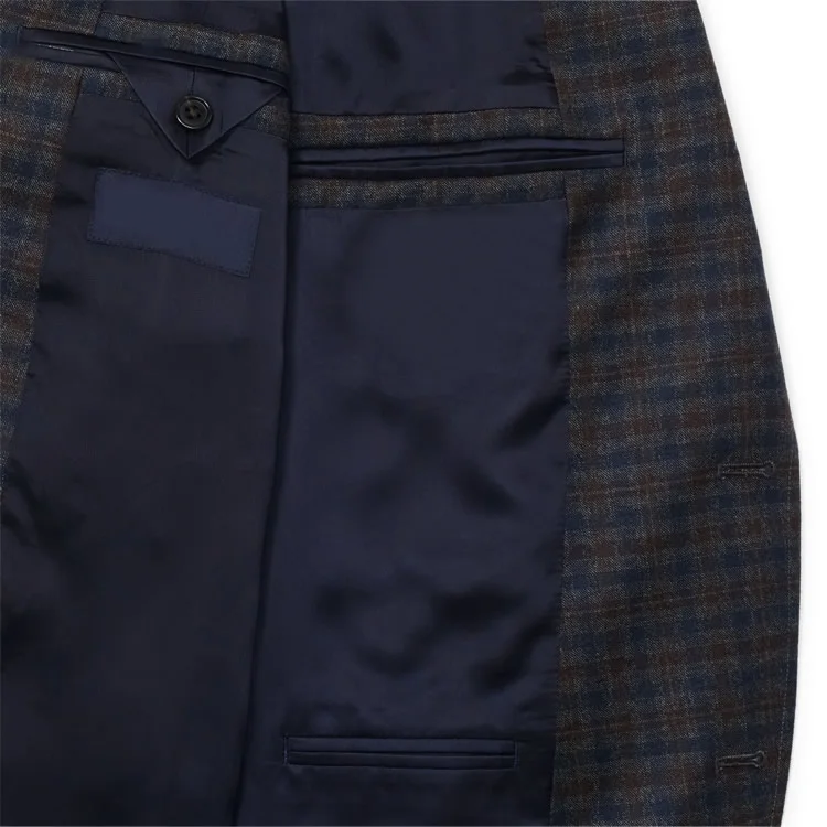 Mens Wool Blend Casual Suit