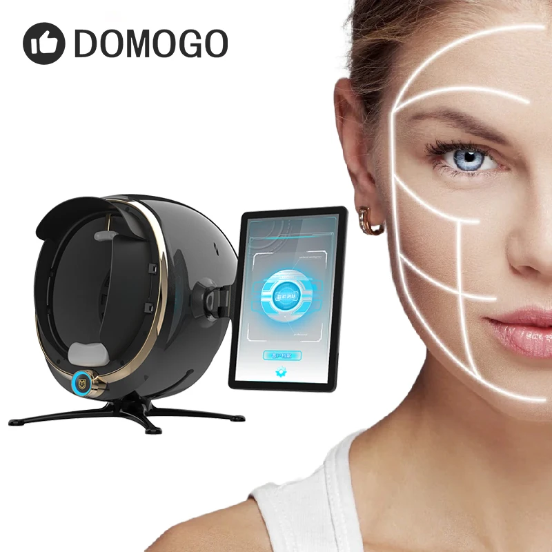 2024 new smart face scanner 3d skin moisture analyzer analysis machine professional facial skin analyse analyzer detector