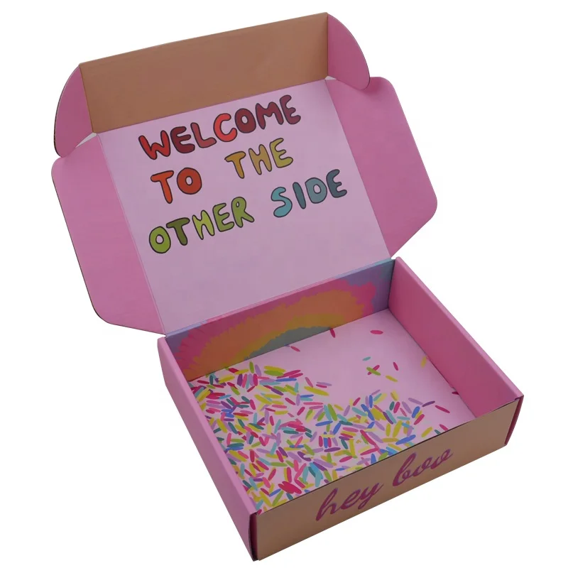 
YIYANG Custom Cardboard Packaging Mailing Moving Shipping Boxes Folding Corrugated Box Eco Friendly Cartons 