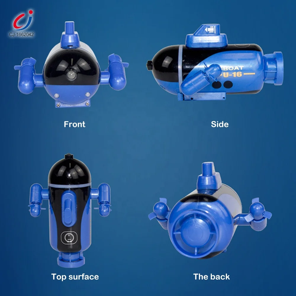 Chengji new arrival electric 4ch rc boat model simulation mini wireless remote control submarine for kids