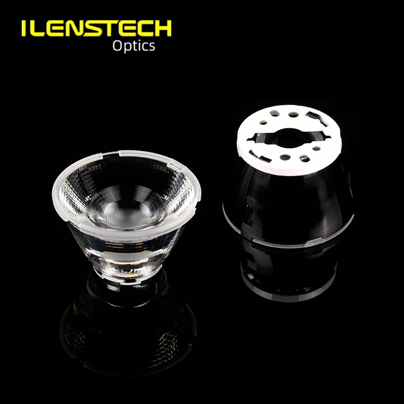 OD 45mm lens for led cob LES 6mm 9mm 15 degree optical lenses