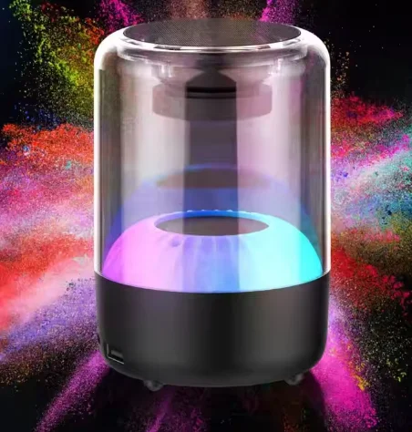 2024 Outdoor Speaker Custom Wholesale Portable Mini Wireless Speaker Stereo Mini Speakers With Rope