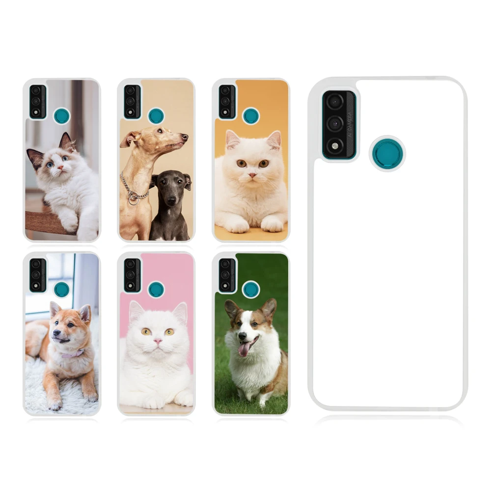 Factory Price New Design Customized Clear 2d TPU PC Blank Sublimation Phone Case For Huawei Model
