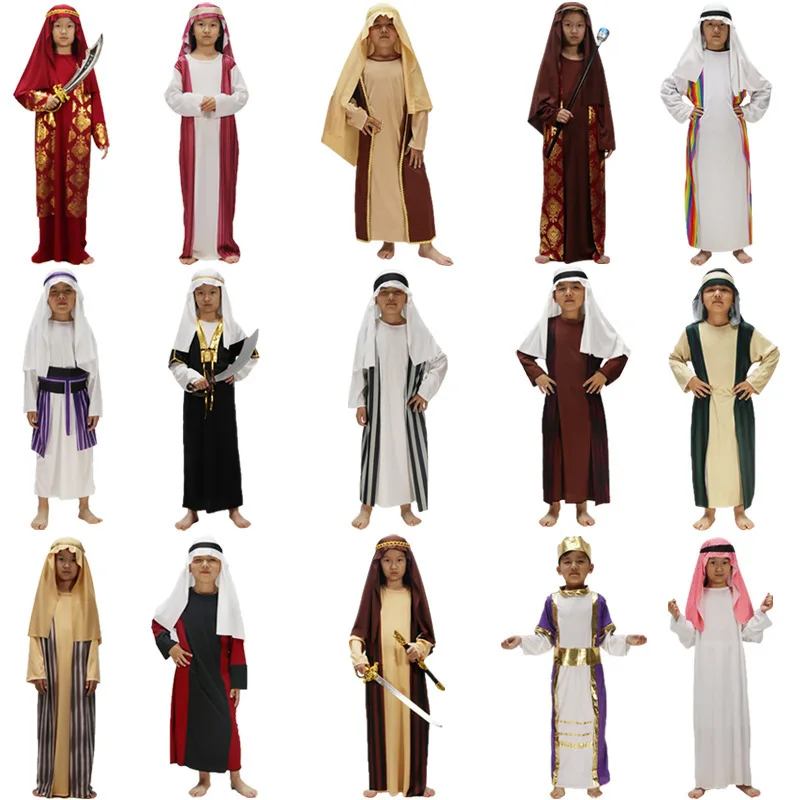 Halloween costume costume for children Arabian King Saudi Arabian costume Greek Princess Aladdin costume
