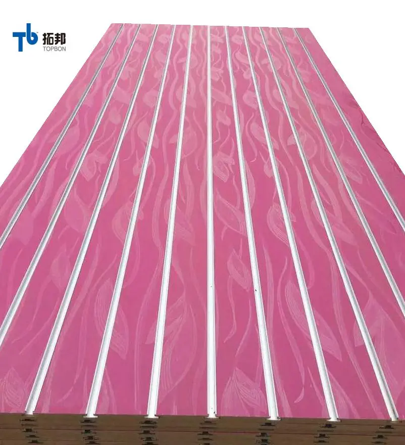 Low price and high quality for mdf slot board topbon