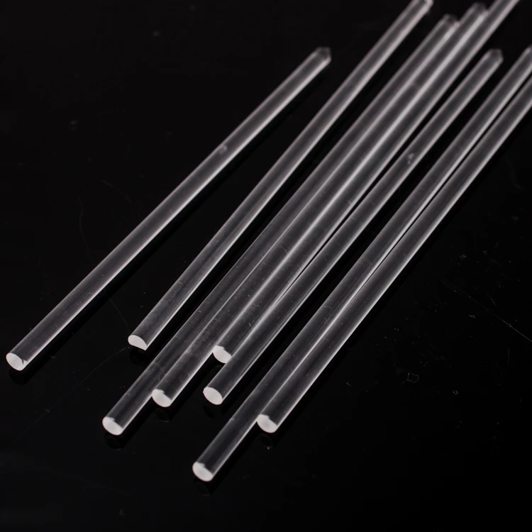 SUCCESS Transparent Quartz Rod Small Quartz Glass Solid Cylinder Rod