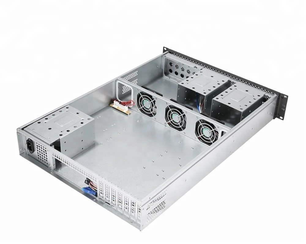 19 inch server case  2u industrial  rackmount chassis 650mm nas storage case