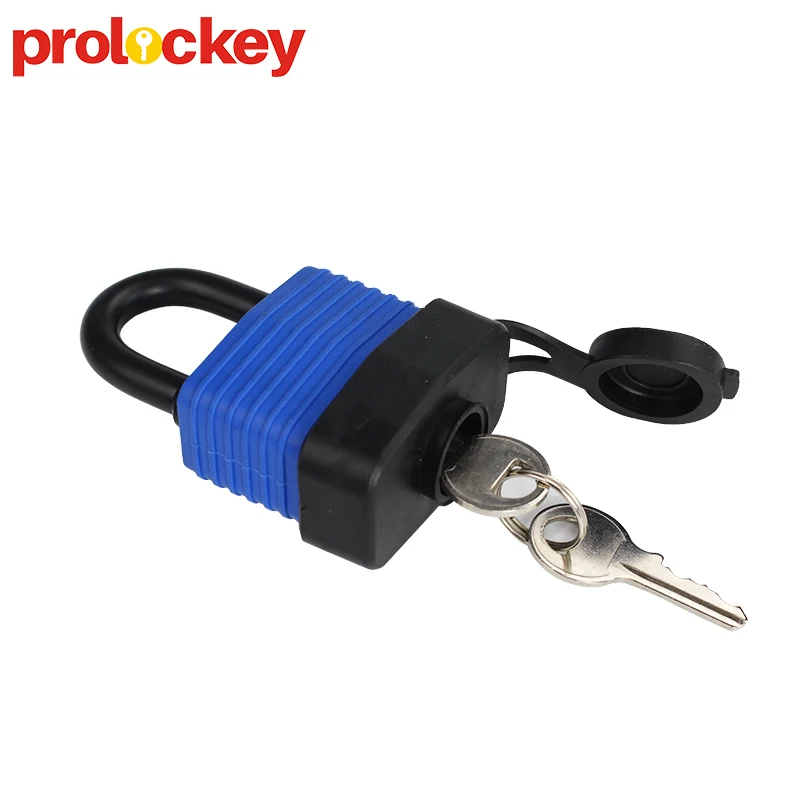 Customizable ABS Shell Color Rubber Cover Waterproof Laminated Safety Padlock