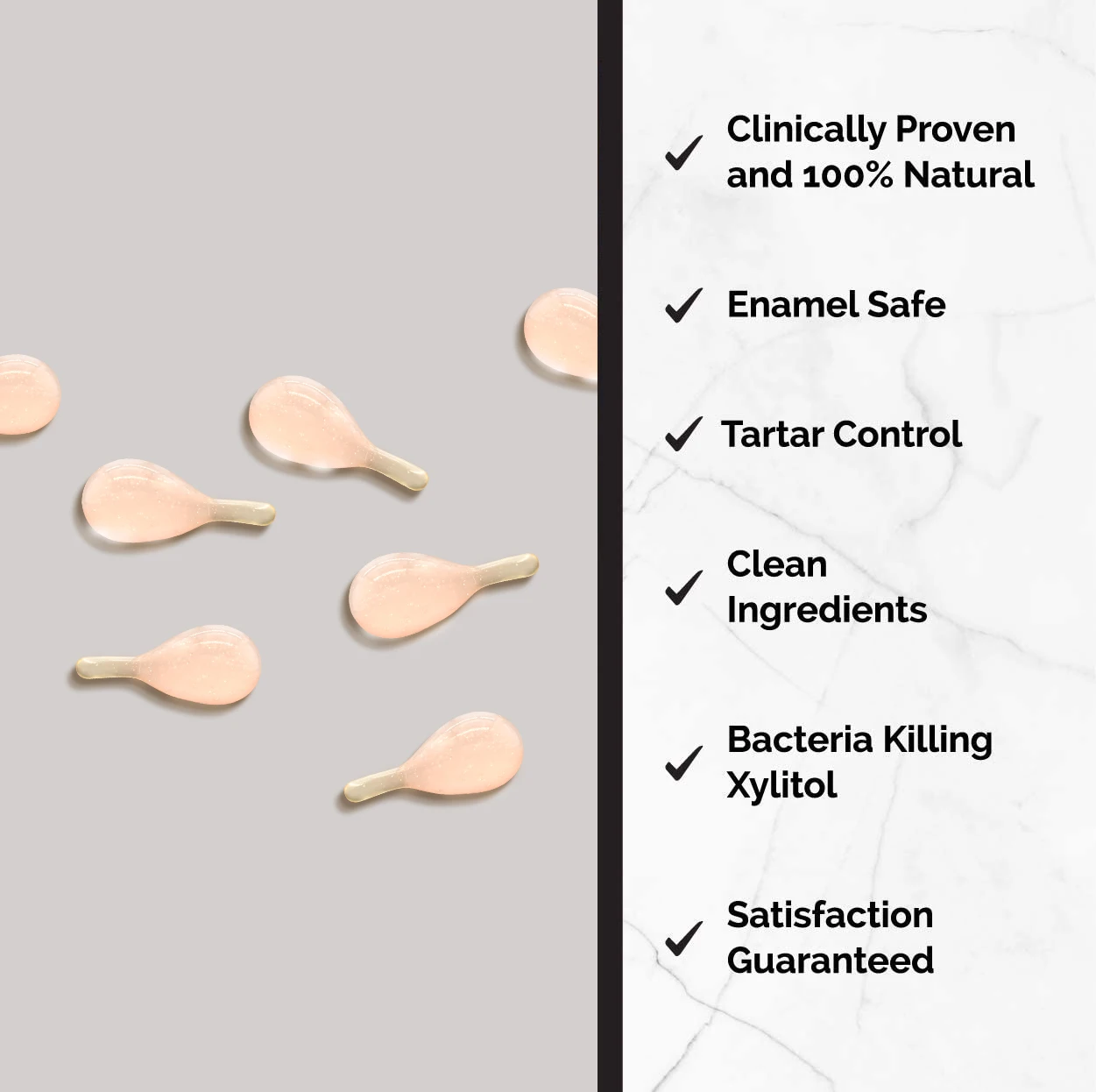 Free Samples Toothpaste Pods Private Label Tooth Cleaning Natural Organic Whitening Toothpaste