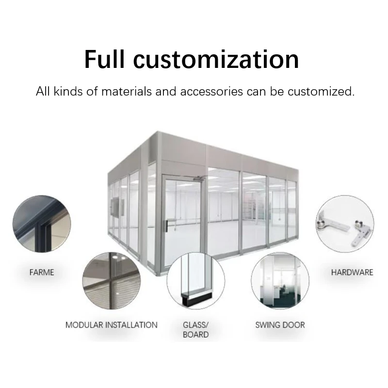 Use New Composite Material PVC WPC Wall Panel For Office Interior Solid Partition Separator Wall