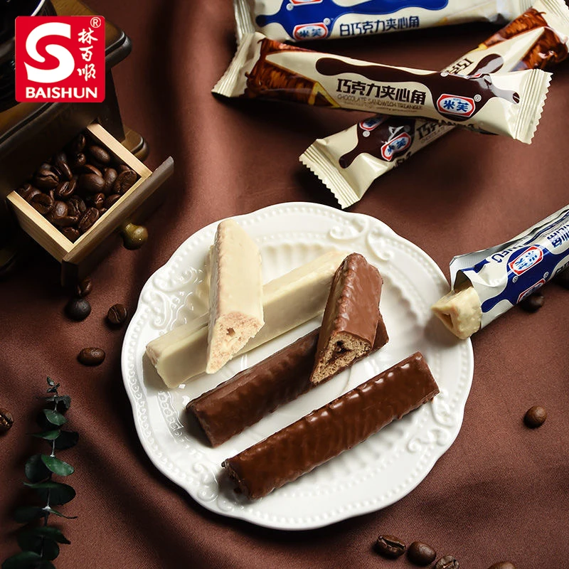 Hot Sale Wafer Biscuit And Cookie Wholesale Chocolate Bar Cookies With Filling