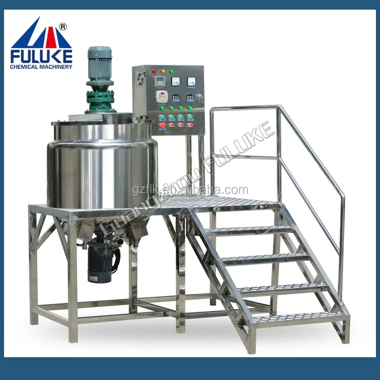Steam Heating Homogeneous Emulsifying Equipment Mixing Machine Homogenizer Mixer Tank